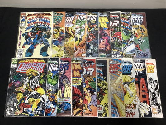 Operation: Galactic Storm Complete Crossover Comic Event #1-19, Marvel Comics