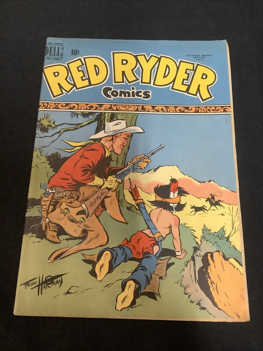 Red Ryder Comics #77 (January 1950) 5.5 (F-) Canadian Edition