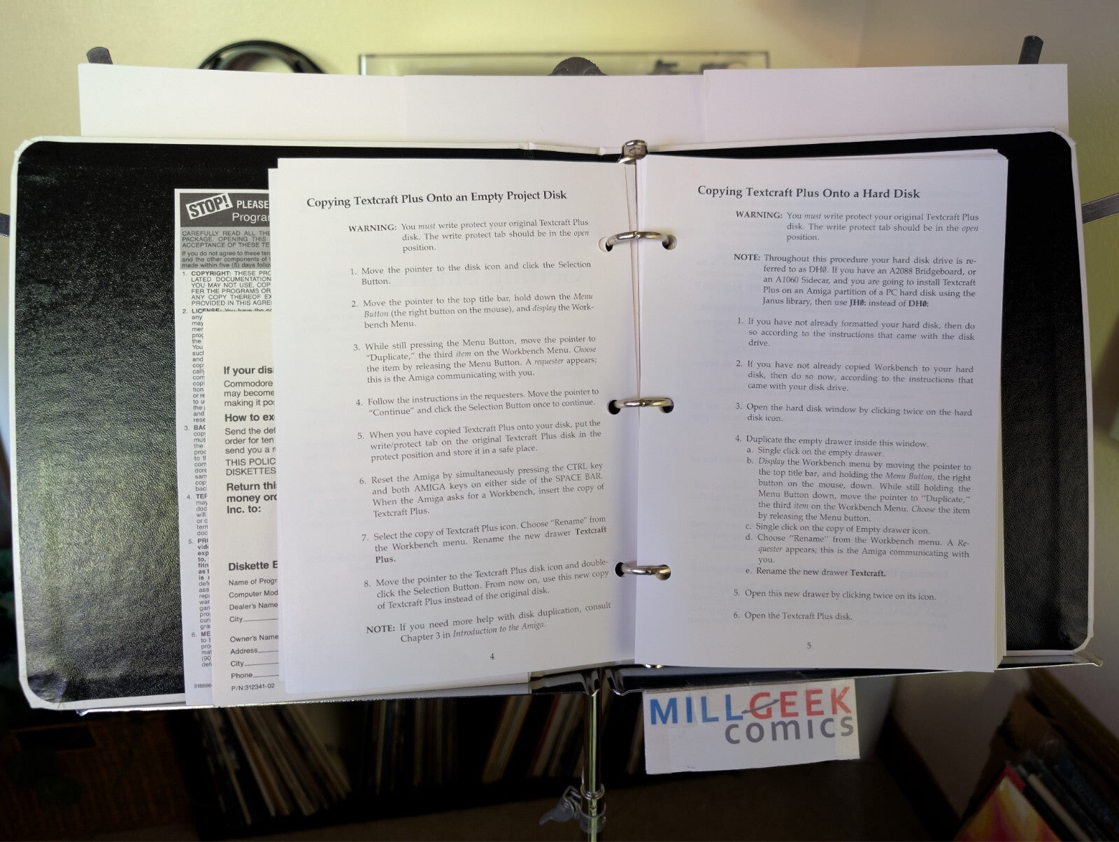 Amiga Textcraft Plus Book (Amiga) NO DISKS -JD