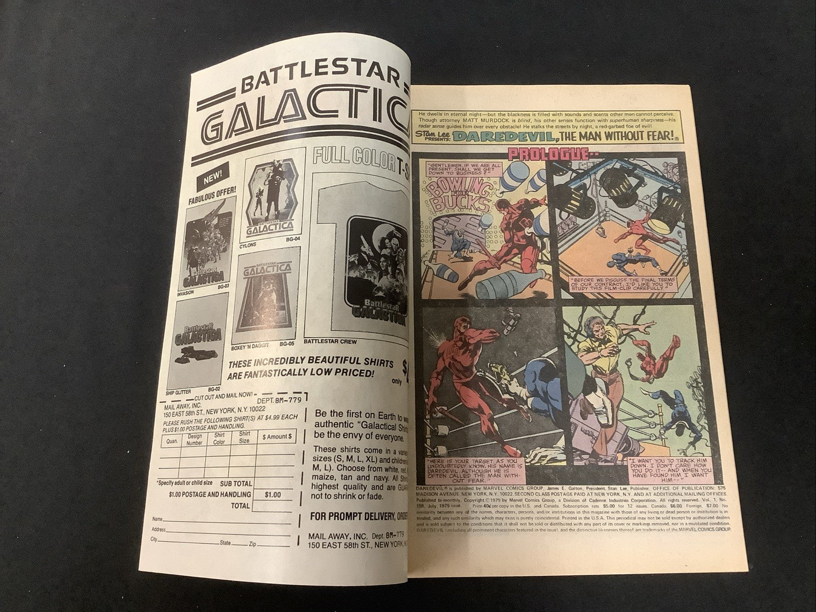 Daredevil #159 Newsstand Variant (Marvel Comics July 1979) VF/NM (9.0)