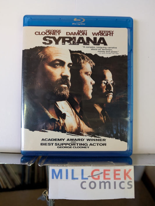 Syriana, George Clooney (Blu-Ray 2005) Like New -JD