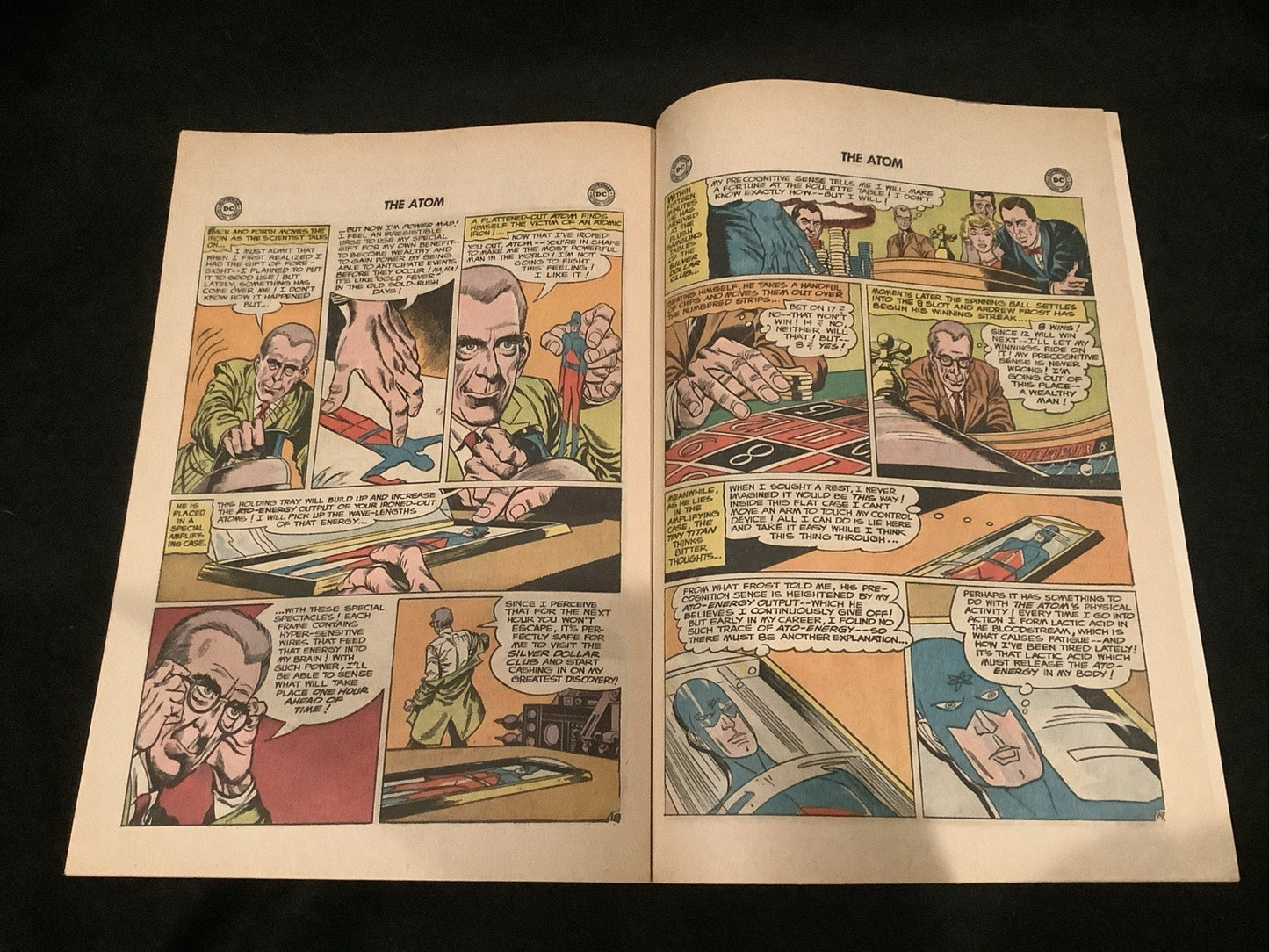 The Atom #16 (DC Comics) Fine (6.0) Cover + 3 Outer Wraps Detached Lower Staple