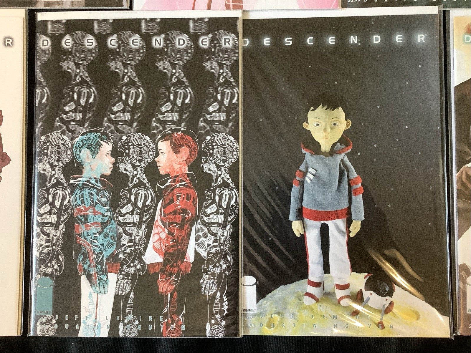 Descender #1-8 Comic Lot, Image Comics, A + B Variants #7, Dustin Nguyen