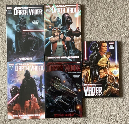 Star Wars Darth Vader Vol. #1 -4 + Vader Down TPB Marvel