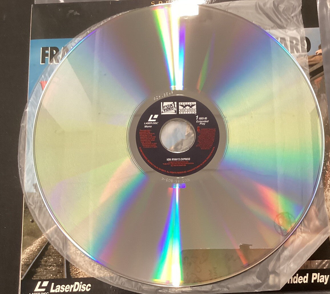 Von Ryans Express, Laserdisc (Like New) -JD
