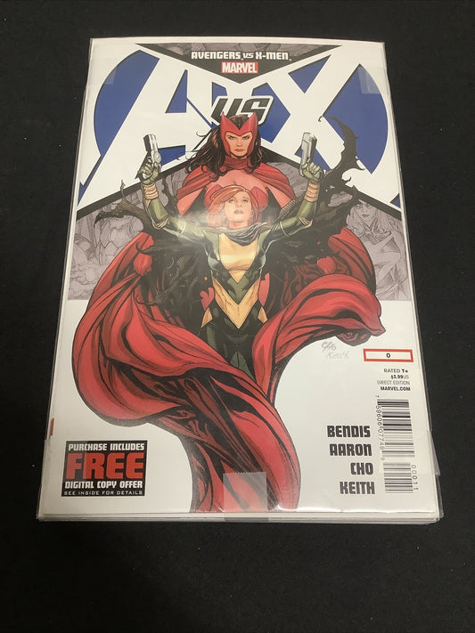 Avengers vs X-Men #0-12 Complete Comic Series, Marvel Comics, Bendis, 2012