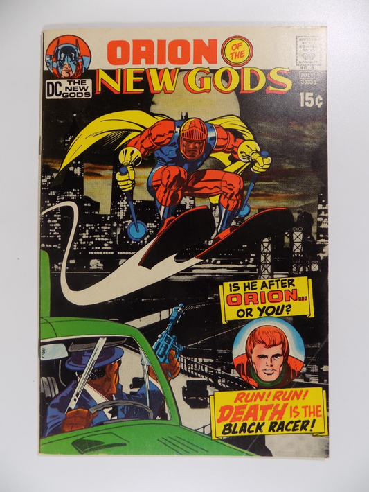 New Gods #3 DC Comic July 1971 Fine/Very Fine