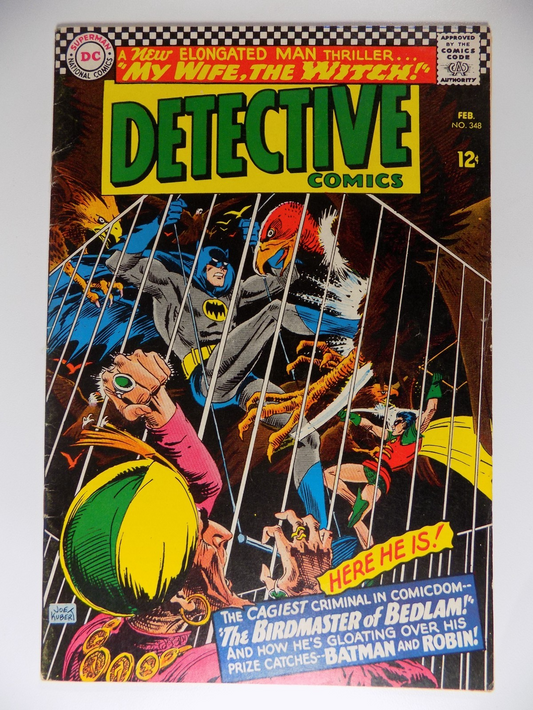 Detective #348 DC Comic Fine February 1966