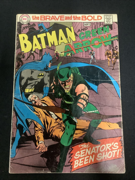 Brave and the Bold #85 (DC Comics August-Sep 1969) G/VG (3.0) Neal Adams