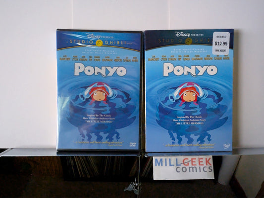 Ponyo / Doctor Dolittle, Rex Harrison, 2 Movie Set (DVD) Like New -JD