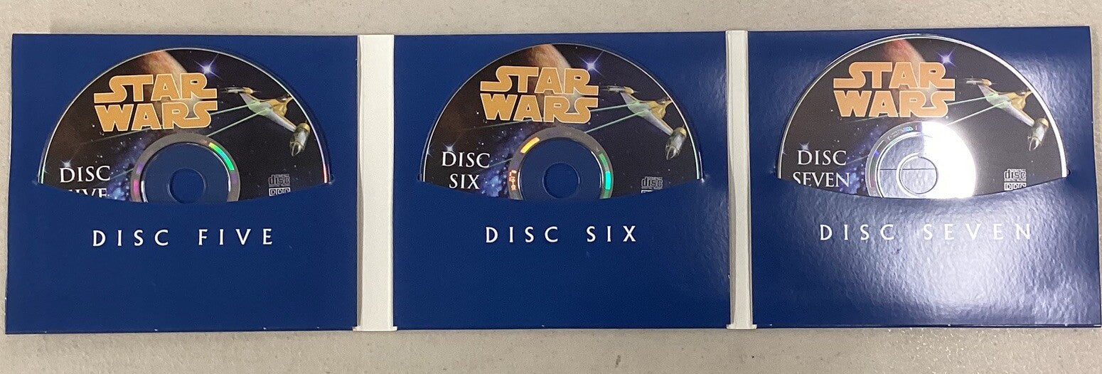 Star Wars: Episode II: Attack of the Clones by R A Salvatore Audiobook 9 Disc-JD