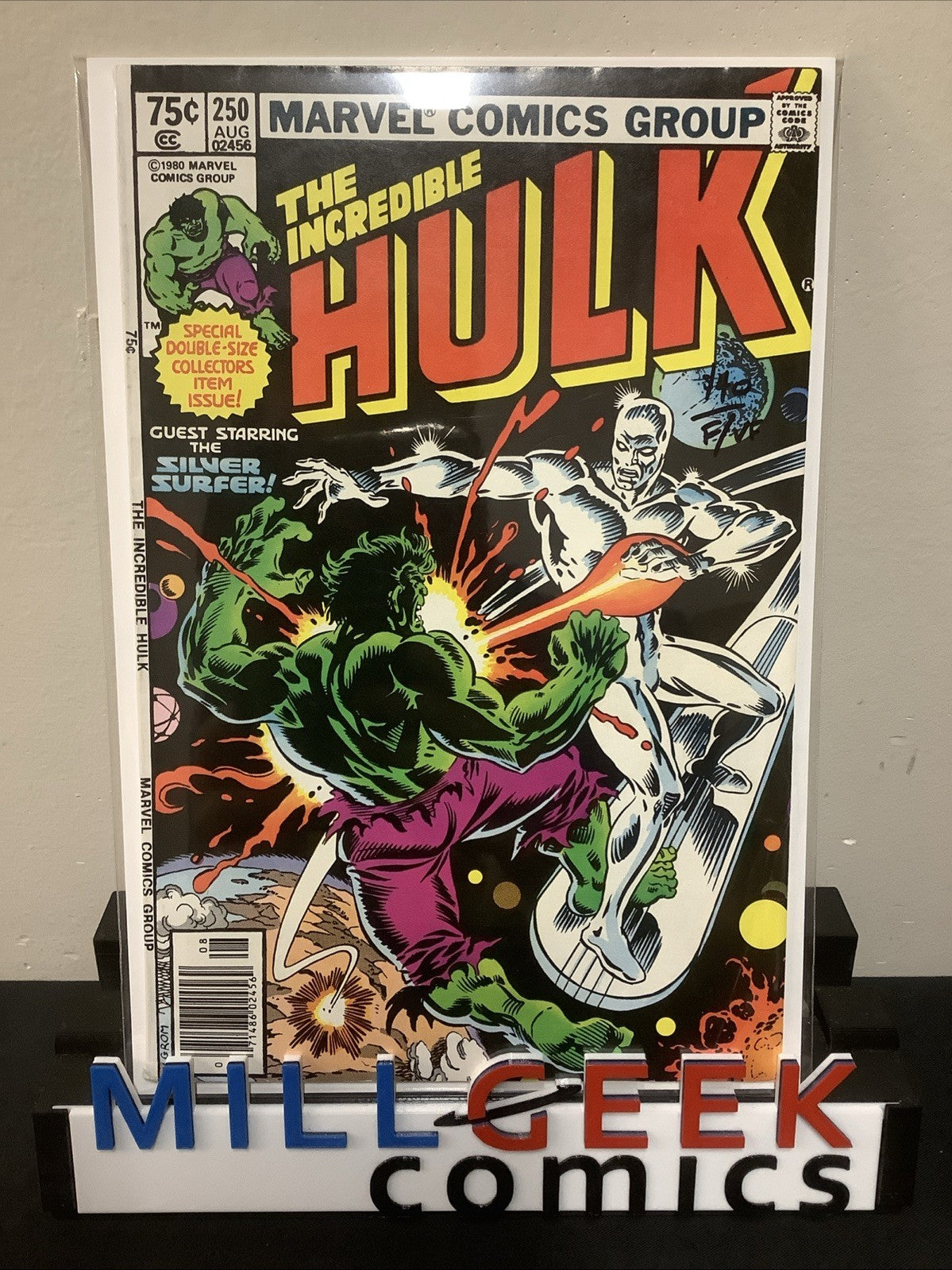 The Incredible Hulk #250 (Marvel August 1980) F/VF (7.0) Newsstand Edition