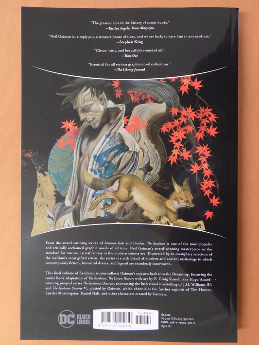 The Sandman Book Six DC Black Label Neil Gaiman TPB