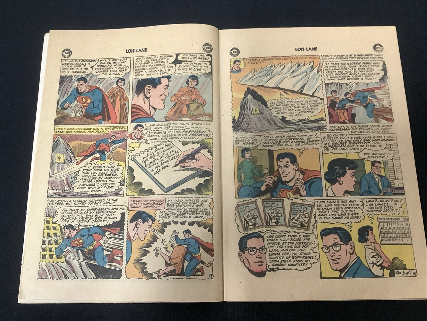 Superman's Girl Friend, Lois Lane #14 (DC Comics Jan 1960) VG+ (4.5) See Photos