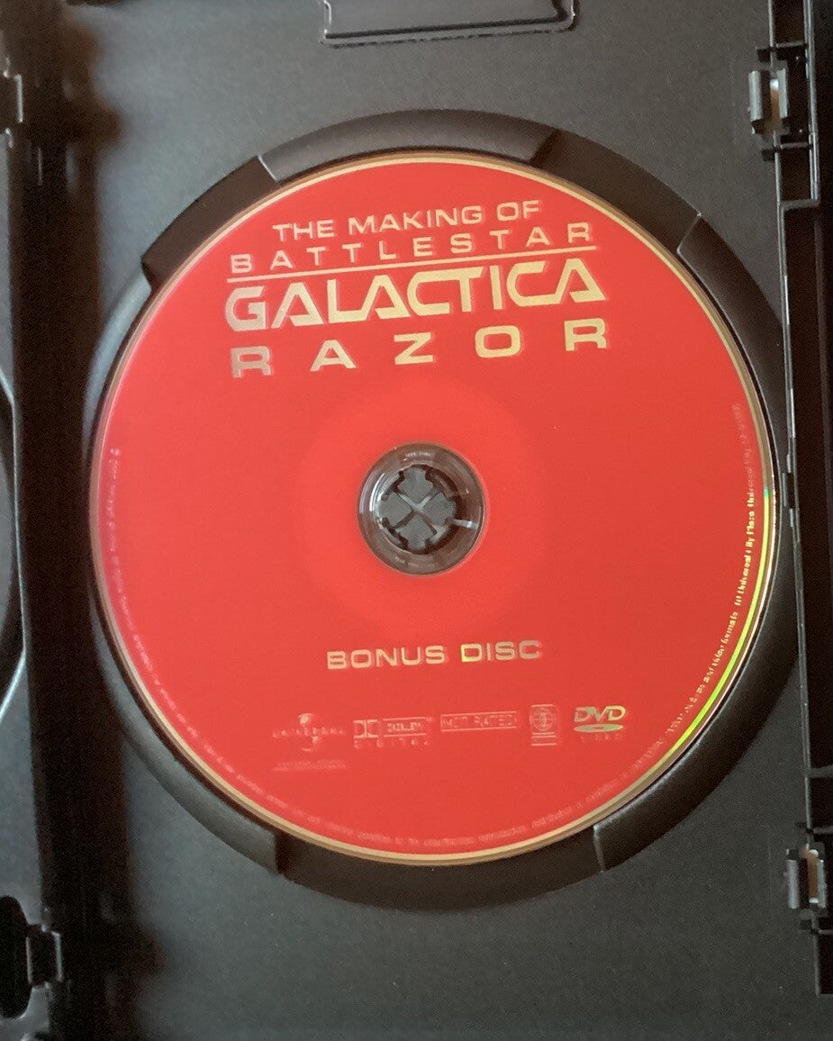 Battlestar Galactica Razor/ Miniseries (DVD, Widescreen, Unrated) PS