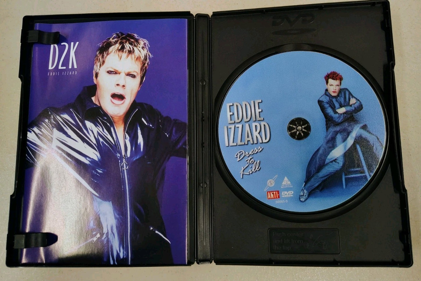 Eddie Izzard: Dress to Kill * DVD with Insert (Like New) JD