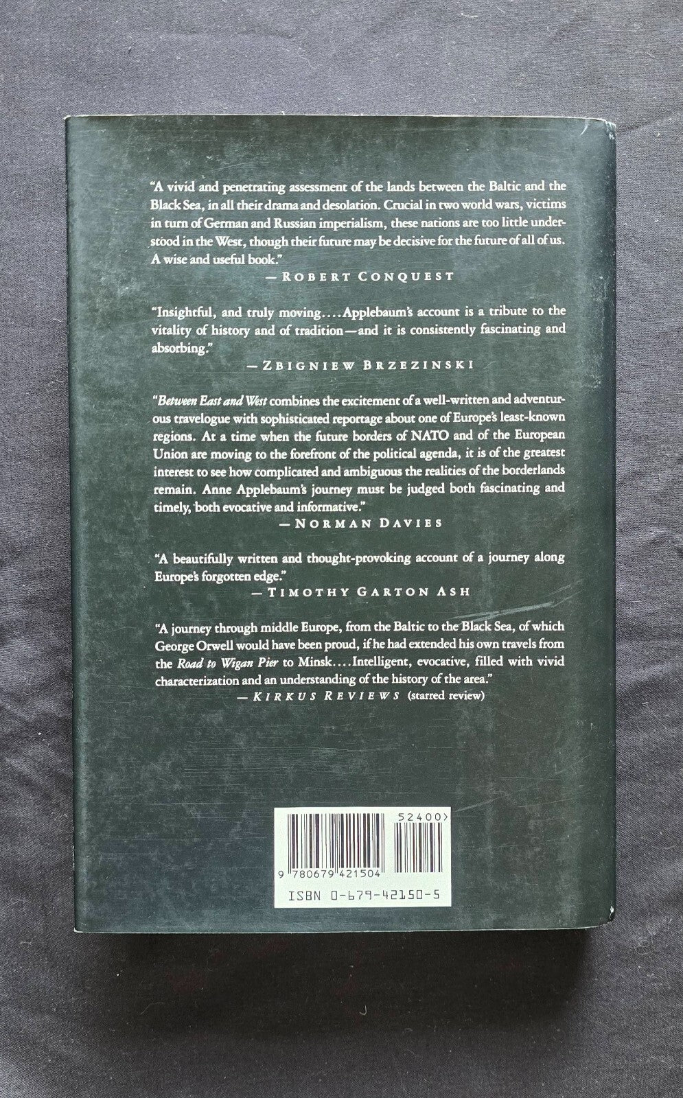 Between East and West : Across the Borderlands of Europe Anne App (1st 1994) JD