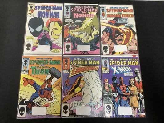 Marvel Team-Up #145-150 Comic Lot, Final Issue of Series, Barry Windsor-Smith