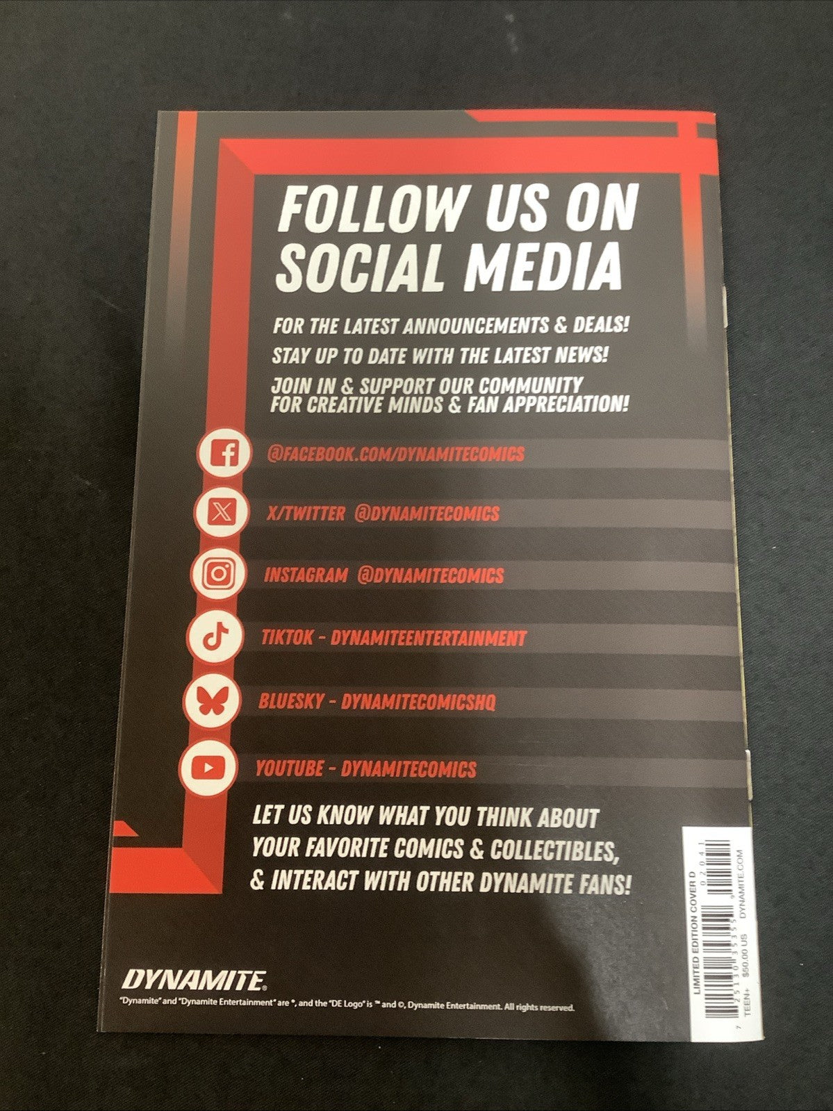 RED SONJA ATTACKS MARS #2 (Dynamite Comics 2024) VF (8.0) LINSNER LTD VIRGIN