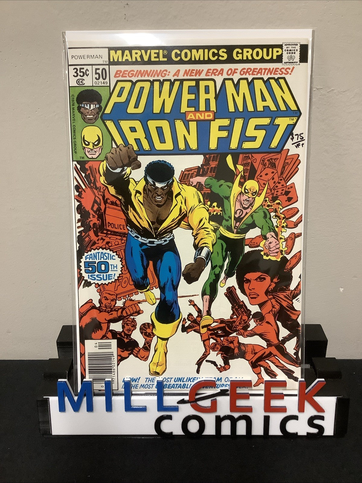 Power Man #50 (Marvel Comics April 1978) VF+ (8.5) Claremont/Byrne/Green
