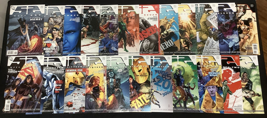 52 Comic Lot (Issues #1-46), DC Comics, 1st App Kate Kane (Batwoman) Geoff Johns