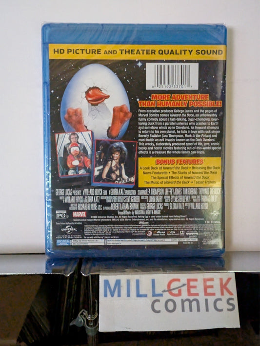 Howard the Duck, George Lucas (Blu-Ray) Brand New -JD