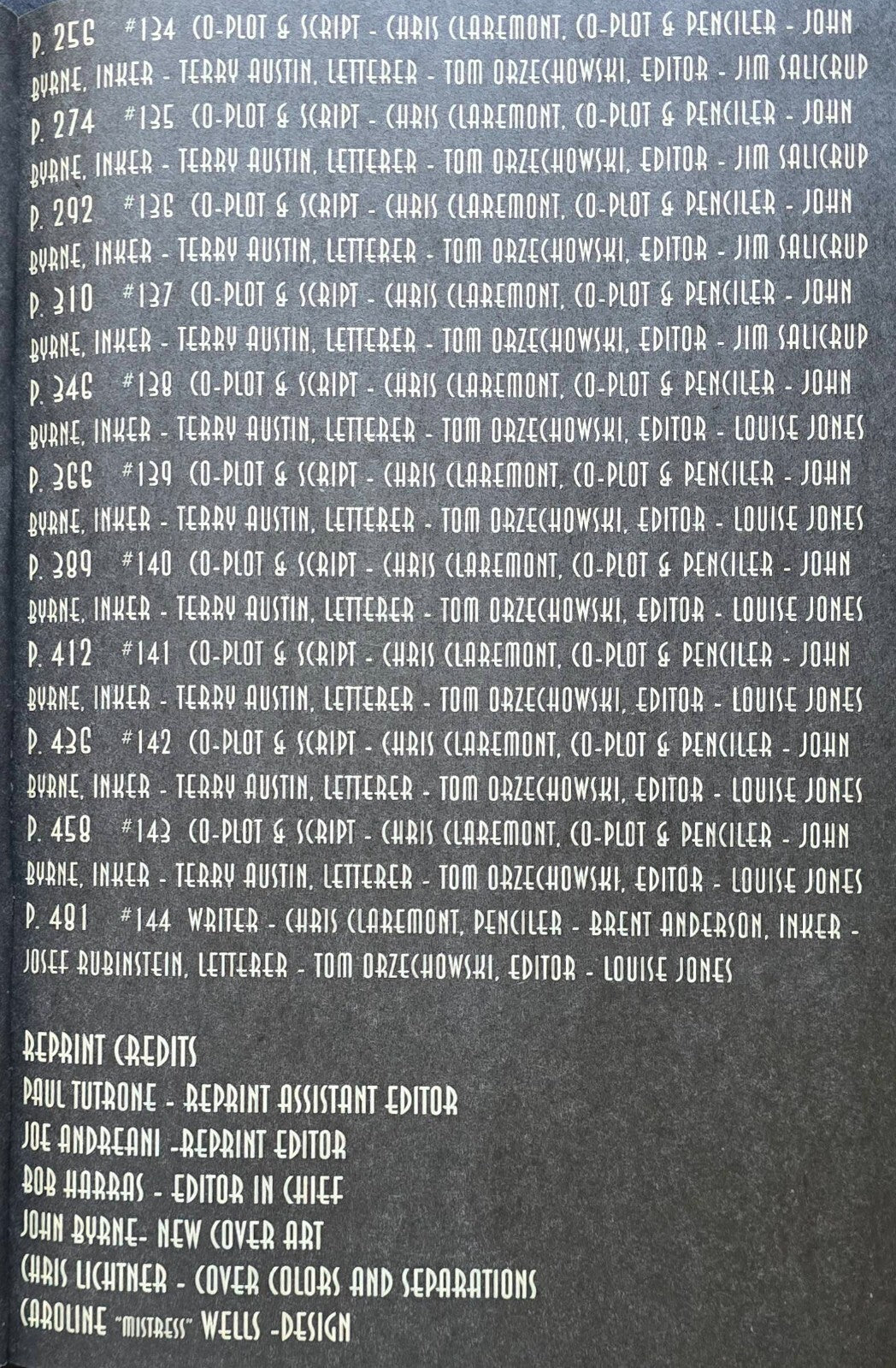 The Essential X-Men Vol. #2 Giant-Size (1st Printing, 1997)