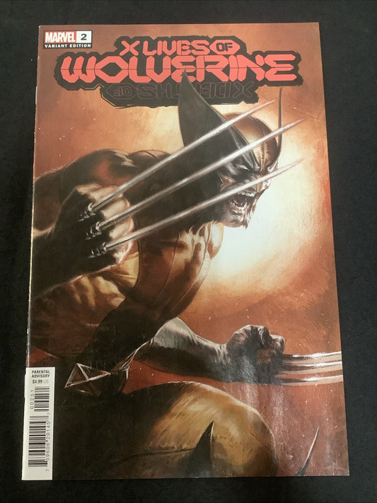 X Lives of Wolverine #2 (Marvel Comics Apr 2022) Gabriele Dell'otto Variant 1:50