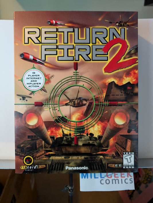 Return Fire 2, Panasonic (1998 PC) US Complete Big Box Factory Sealed JD