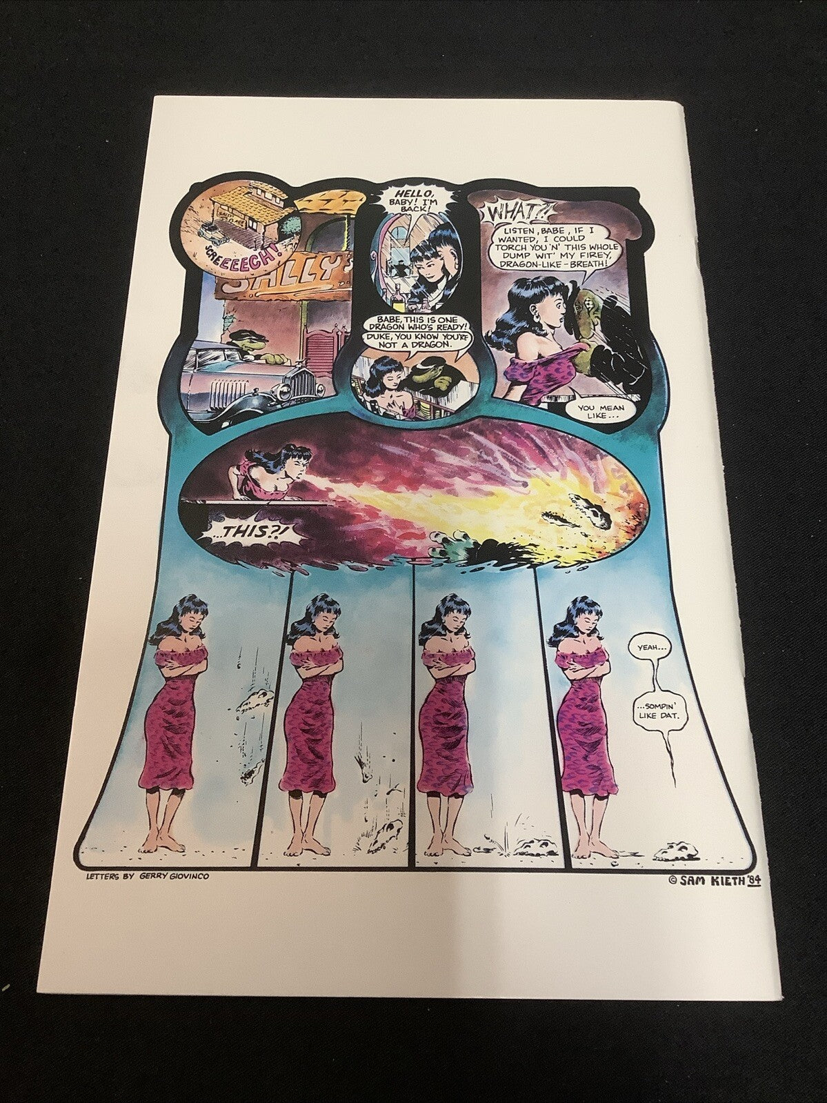 I before E #1 (Fantagraphics Books August 1991) NM- (9.2) Sam Kieth, 1st Print