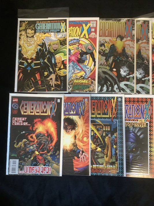 Generation X #1-42 (Missing #4) + #-1 + Preview + Holiday Special Comic Lot