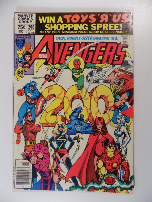 Avengers #200 Marvel Comic October 1980 Very Fine