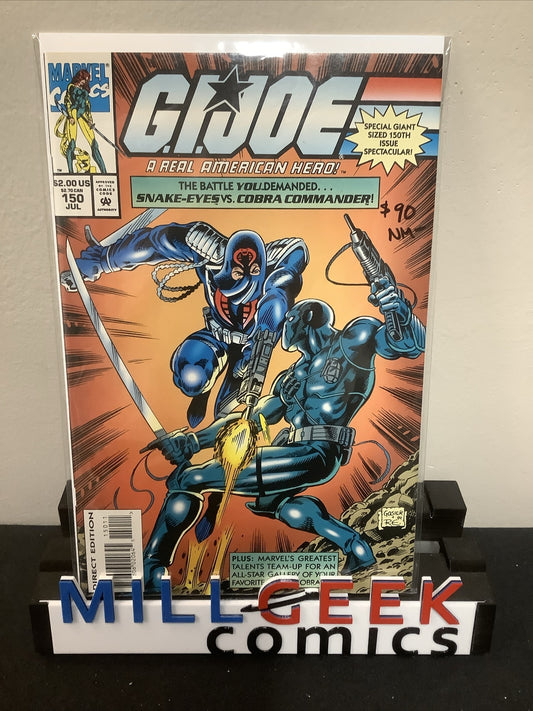 G.I. Joe: A Real American Hero #150 (July 1994) NM- (9.2) Scarce/Low Print