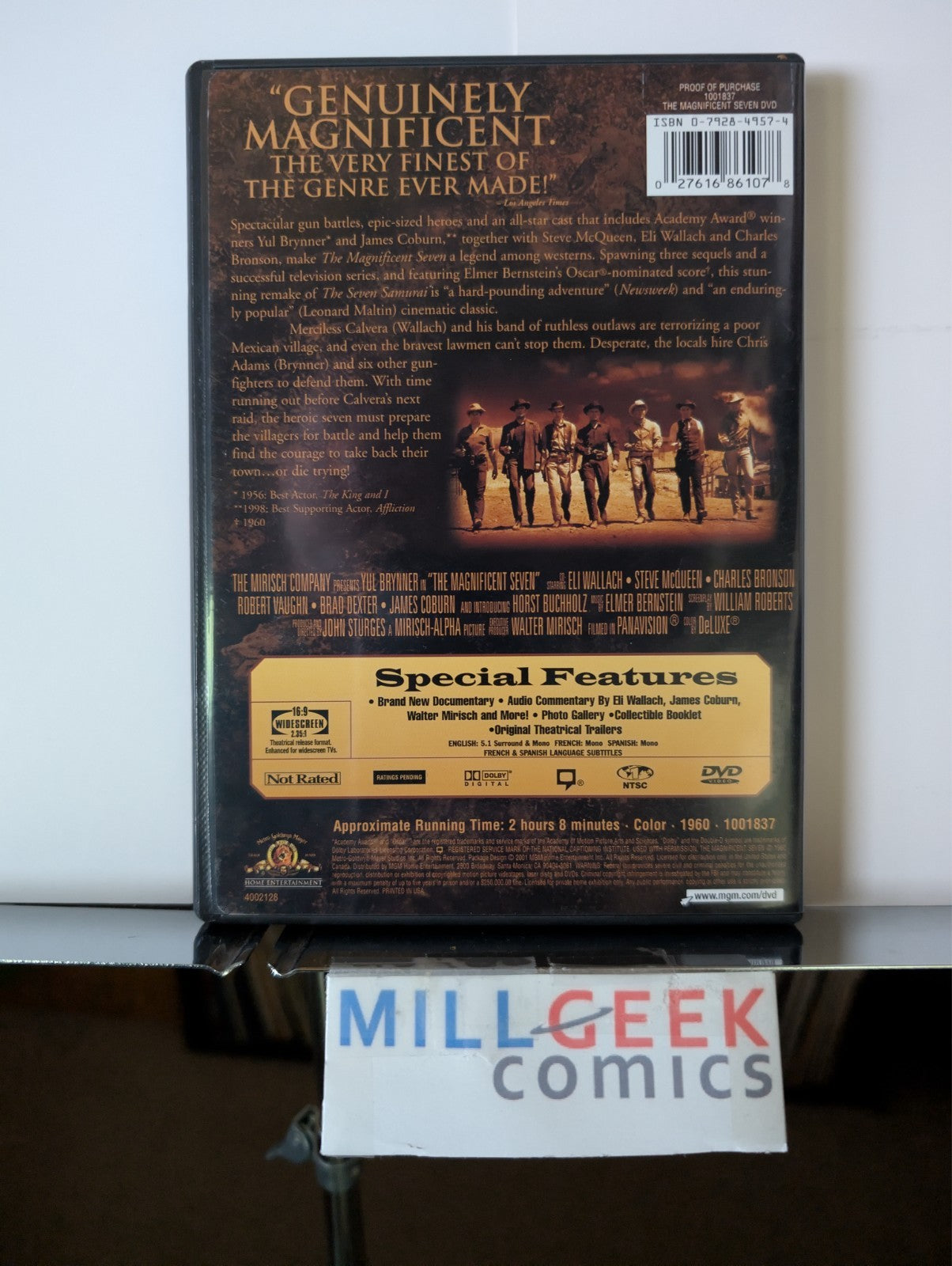 The Magnificent Seven & Return of the Magnificent Seven (DVD) Like New -JD