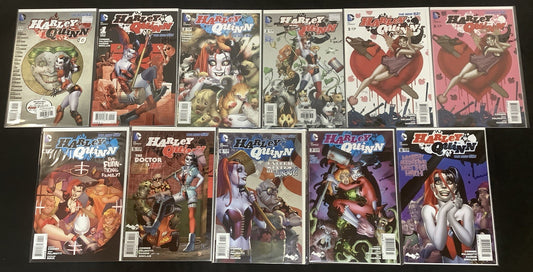 Harley Quinn #0-6 Comic Lot, New 52, Multiple Printings And Newsstands, See Desc
