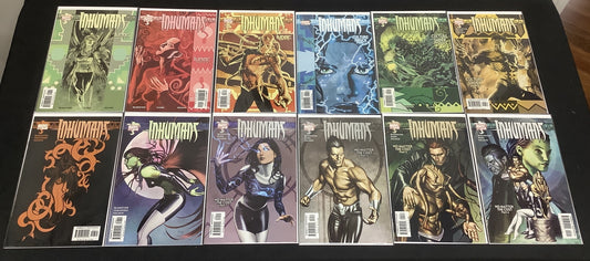 INHUMANS (VOL.4) #1-12 Complete Comic Series, Marvel, Sean McKeever, Matt Clark