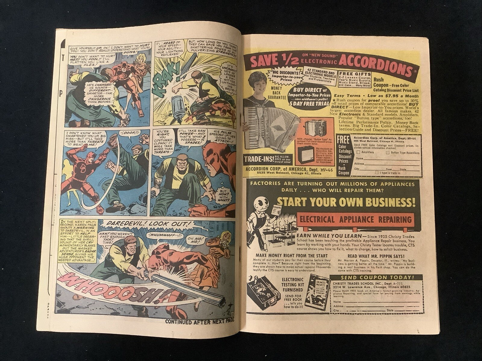 Daredevil #15 (1966) F (6.0) Stan Lee/John Romita Jr., And Men Shall Call Him Ox