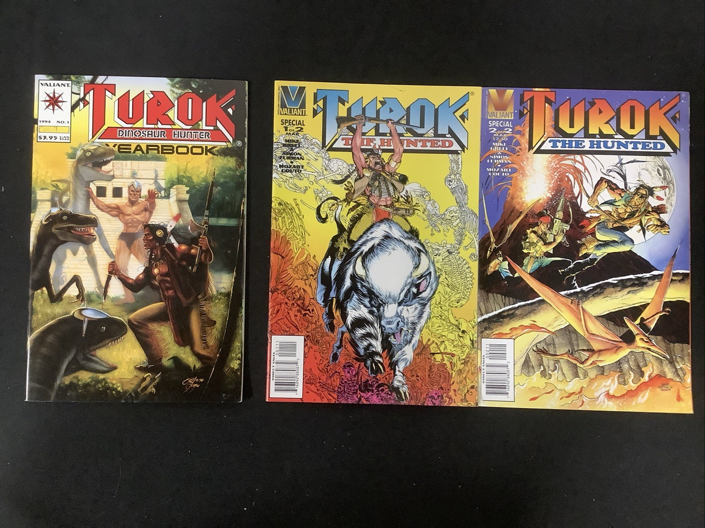 Turok Dinosaur Hunter #1-47 + Annual #1 Complete Set, Gold Foil #1, Scarce #47
