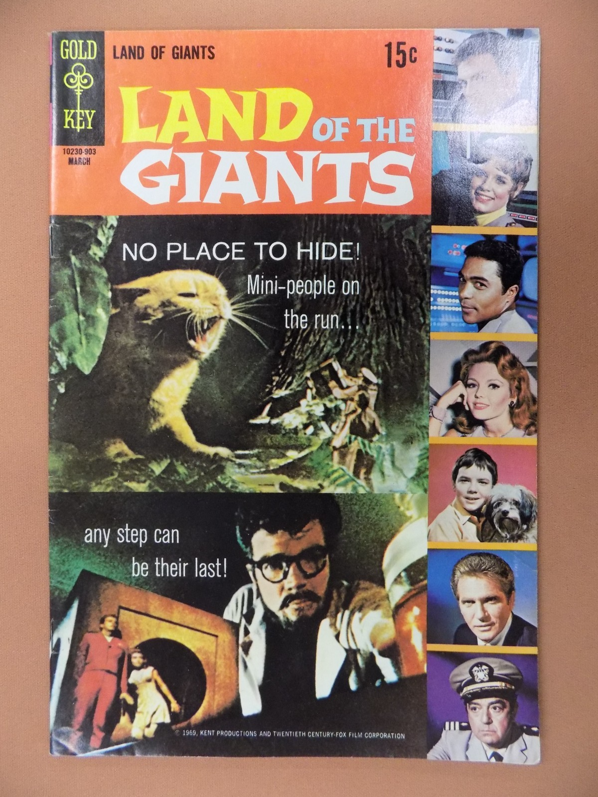 Land of the Giants #1 -5 Gold Key VF or Better