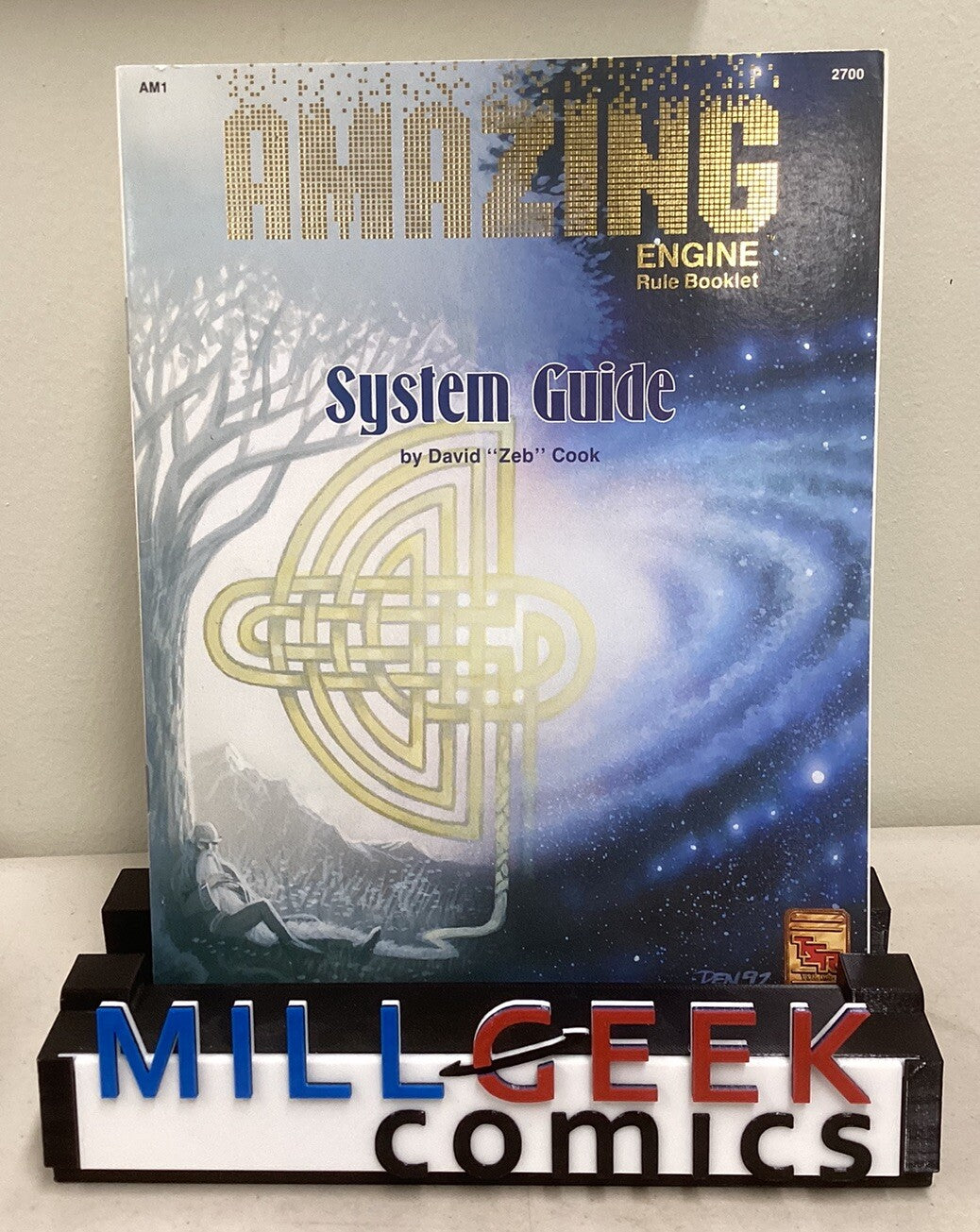 Amazing Engine System Guide Rule Booklet Book AM1 TSR 2700 David Zeb Cook 1993