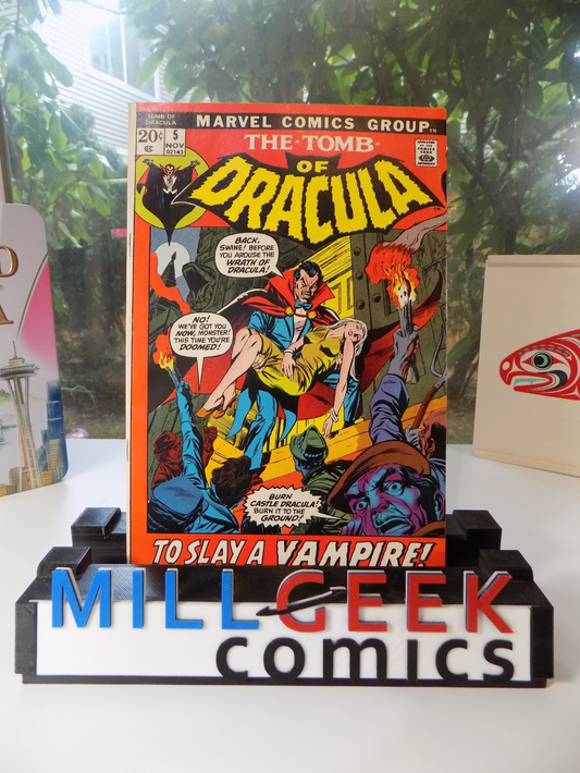 Tomb of Dracula #5 Marvel Comic Very Fine- November 1972