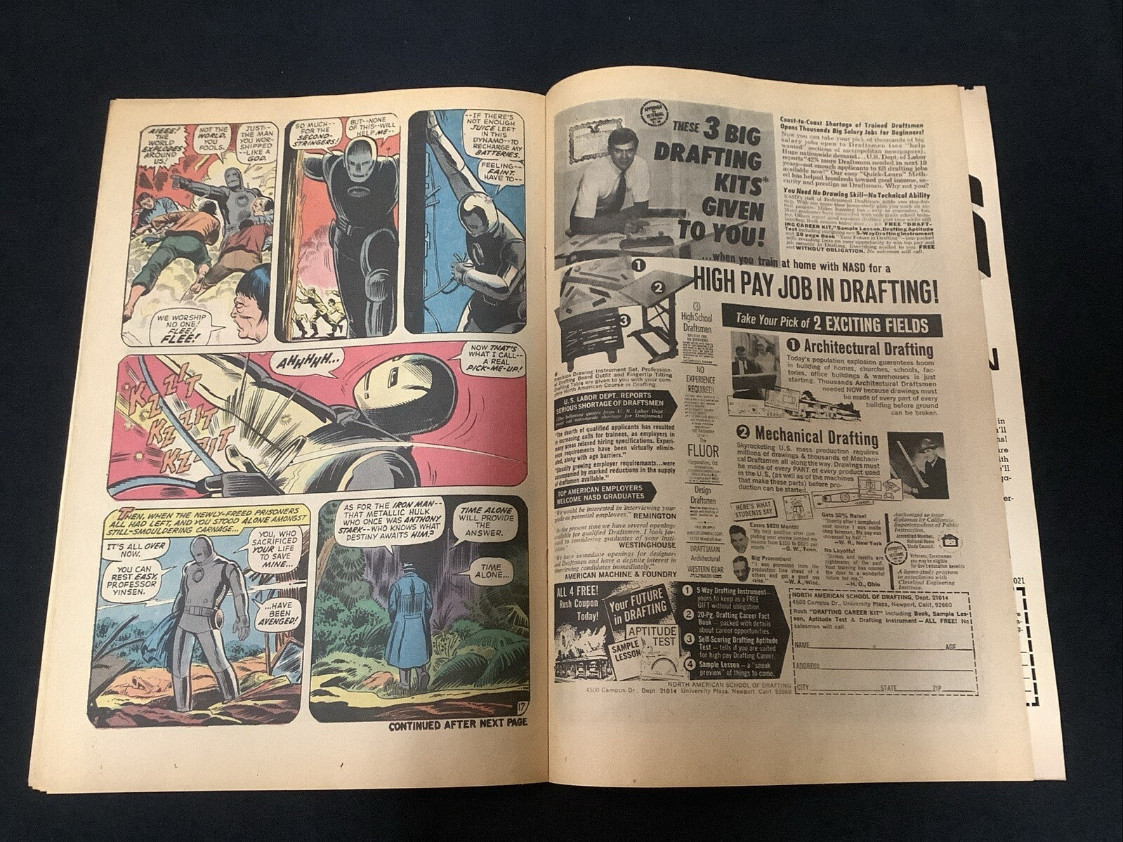 Iron Man #47 (Marvel Comics June 1972) F (6.0) UK Price Variant, Origin Retold