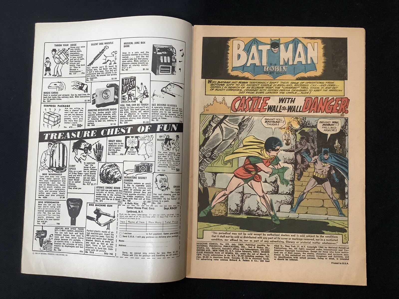 Detective Comics #329 (1964) F (6.0) John Broome/Carmine Infantino Elongated Man