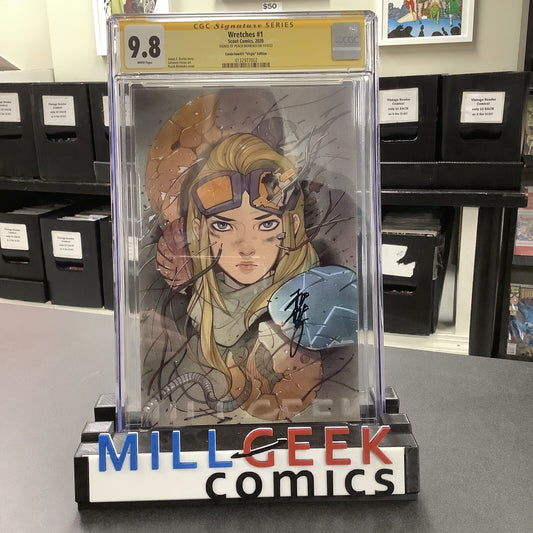 Wretches 1 CGC 9.8 Virgin Edition Signed Peach Momoko - Comictom CT101 Mill Geek