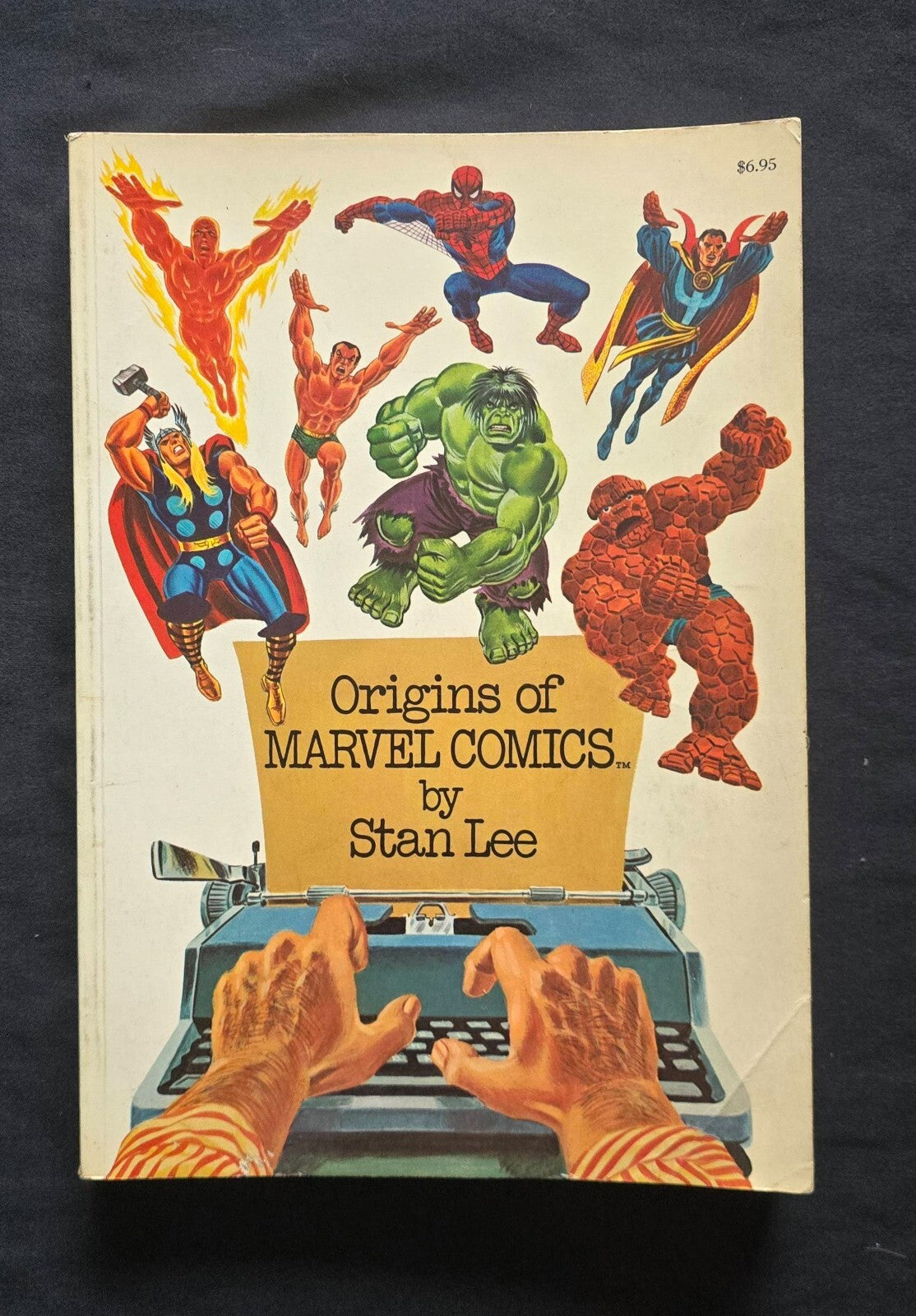 その他 Origins of MARVEL COMICS by Stan Lee Origins of Marvel Comics By Stan Lee (3rd Ed 1974) Fireside TPB