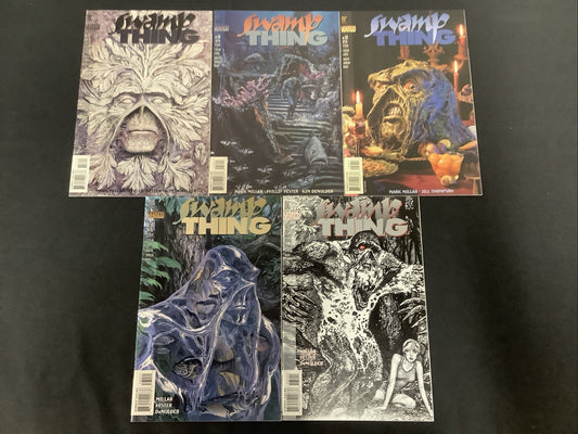 Swamp Thing #157-161 Comic Lot, DC Comics/Vertigo, Mark Millar/Phillip Hester