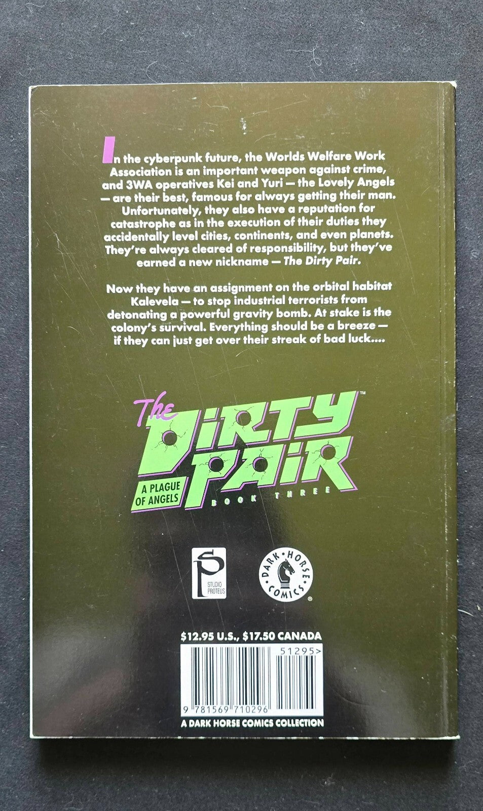 The Dirty Pair Book Three A Plague of Angels By Adam Warren & Toren Smith (1995)