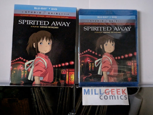 Spirited Away, Hayao Miyazaki, With Slipcover (Blu-Ray) Brand New -JD