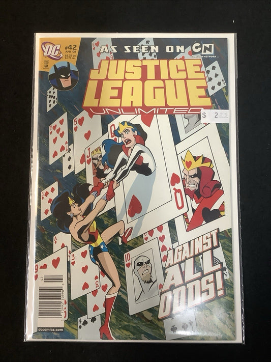 Justice League Unlimited #42-46 Comic Lot, DC, Multiple Newsstands, Final Issue