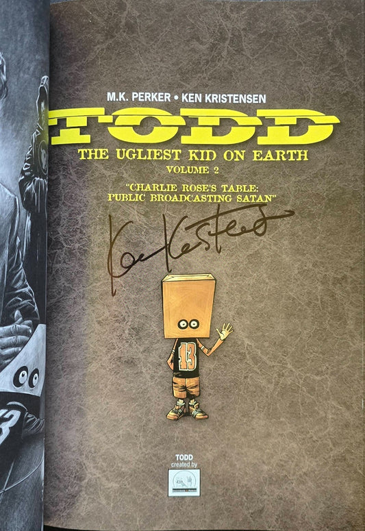 Todd, the Ugliest Kid on Earth TPB Vol 2 (SIGNED 1st Print, May 2014)